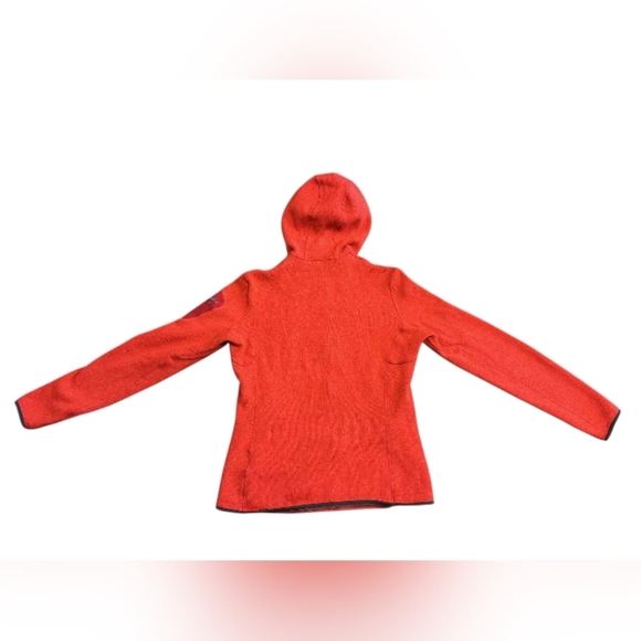 Arc’teryx Polartec Fleece Sweater Orangey/Red Size Medium - Picture 4 of 8